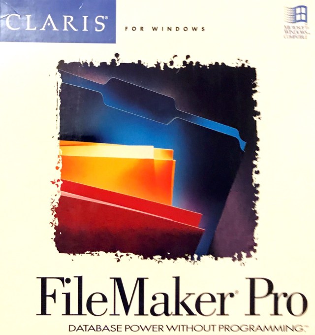 FileMaker Pro 2.0 for Windows (1992)